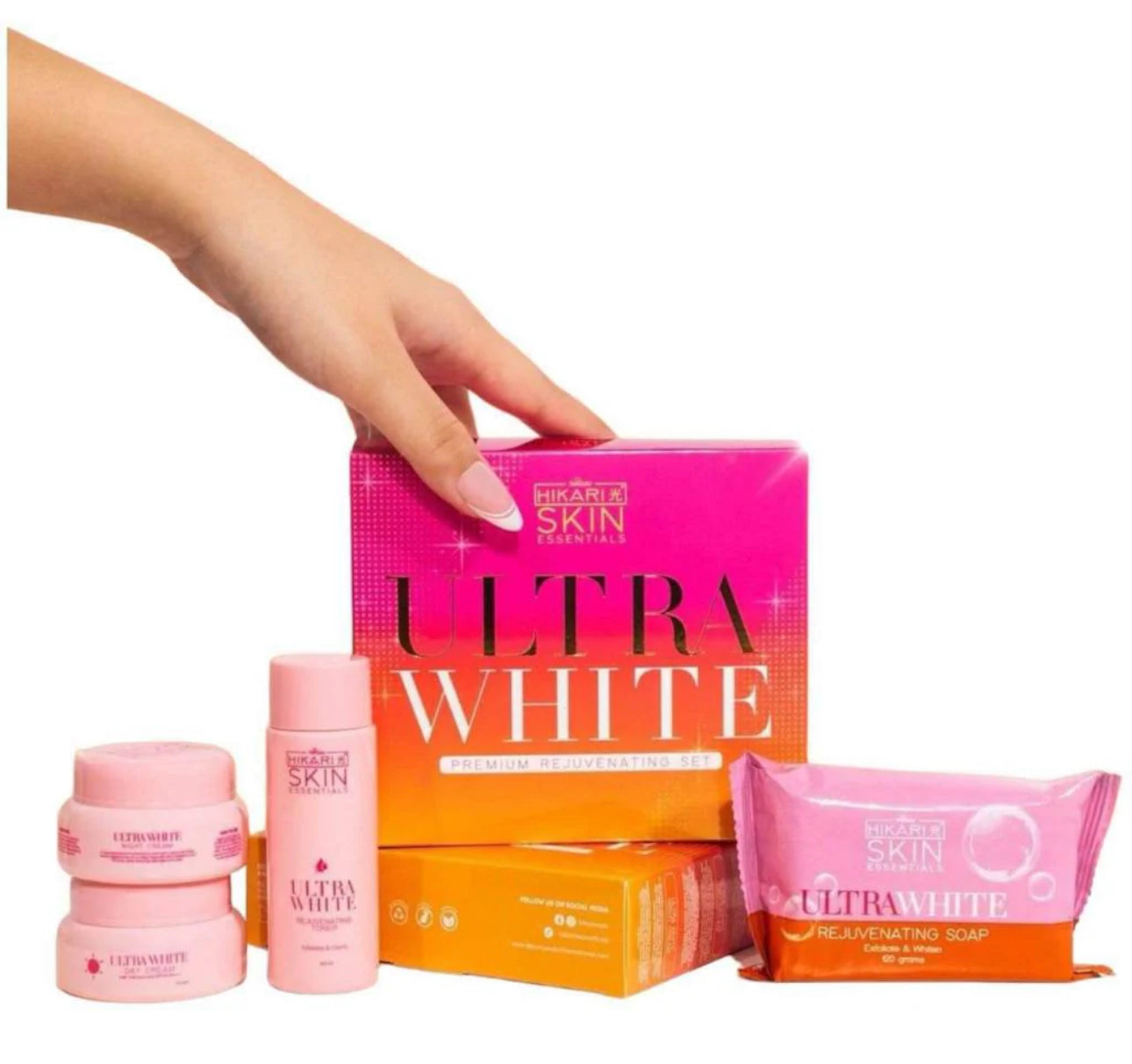 HIKARI Ultra White Premium Rejuvenating Set