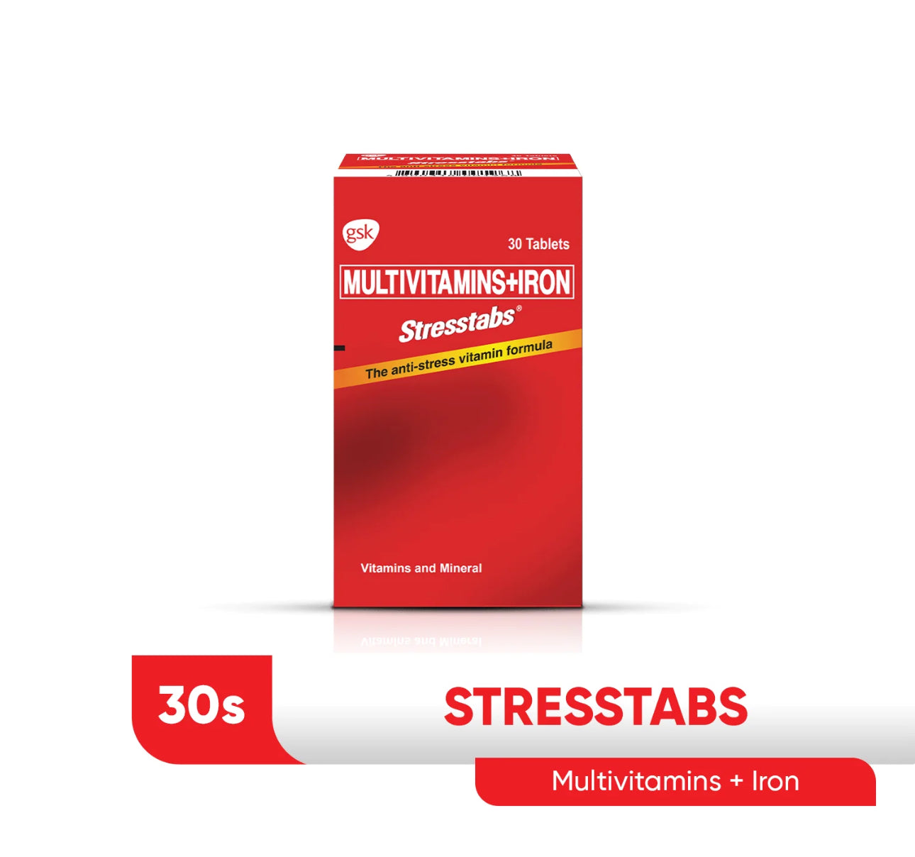 Stresstabs Multivitamins + Iron