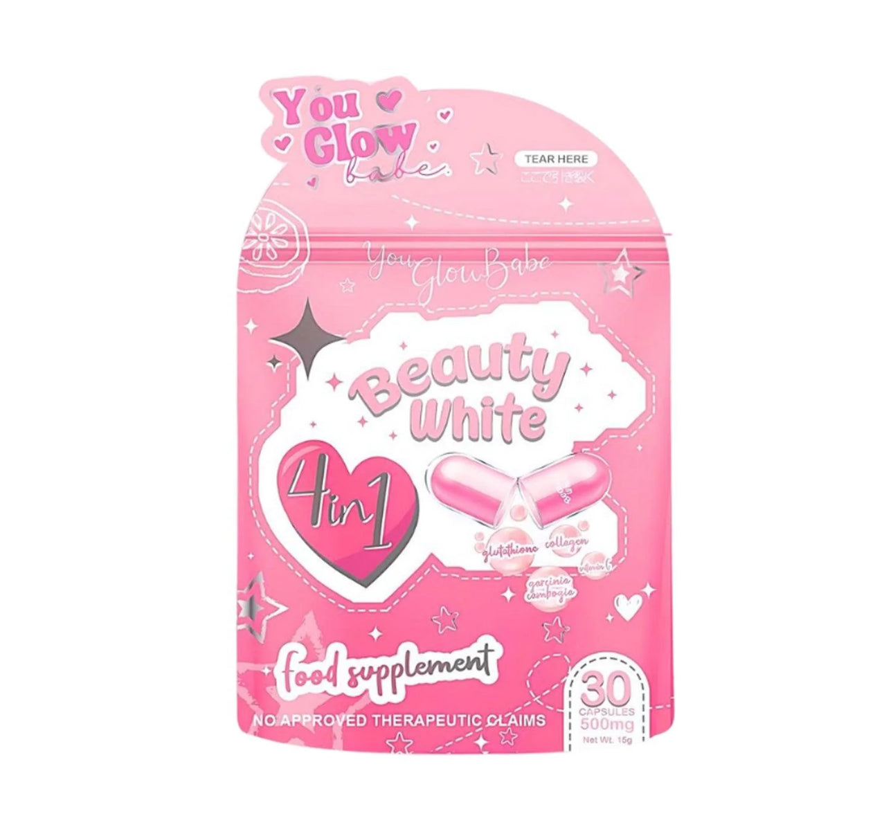 You Glow Beauty White 4 In 1 Supplement