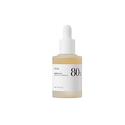 ANUA HEARTLEAF 80% SOOTHING AMPOULE 30ML